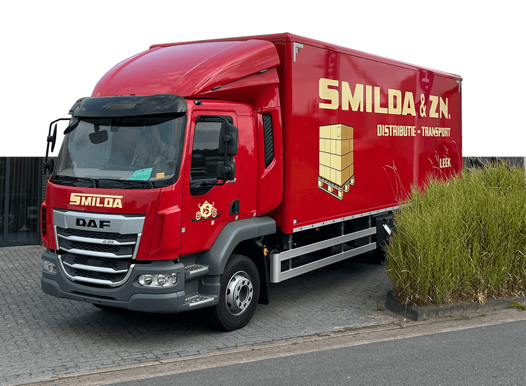 Homan Reklame Vrachtwagen belettering